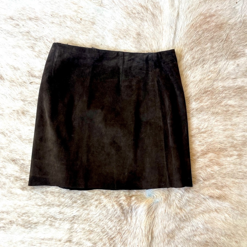 The limited suede skirt 6